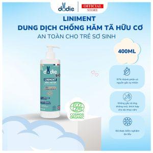 Liniment dung dịch vệ sinh chống hăm tã hữu cơ cho bé Dodie 400ml