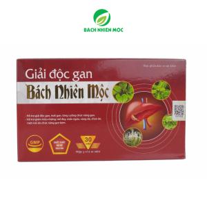 TPBVSK Giải Độc Gan Bách Nhiên Mộc hỗ trợ giải độc gan, mát gan (Hộp 30 viên)