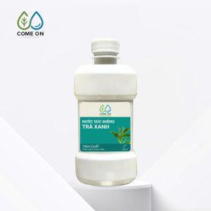Nước súc miệng trà xanh COME ON sạch miệng, sạch mảng bám, thơm miệng 200ml