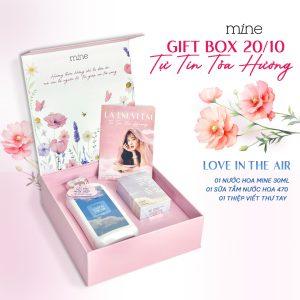 Hộp quà tặng Mine Sữa tắm & Nước hoa Love In The Air