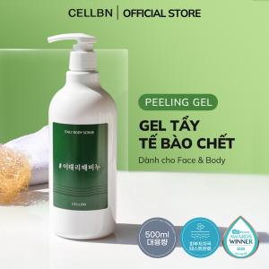 Gel tẩy tế bào chết dịu nhẹ cho Face & Body CELLBN Tẩy da chết, làm sáng và mịn da 500ml