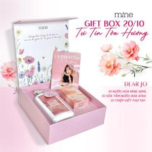 Hộp quà tặng Mine Sữa tắm & Nước hoa Dear Jo
