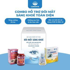 Bộ sản phẩm hỗ trợ đôi mắt sáng khoẻ
