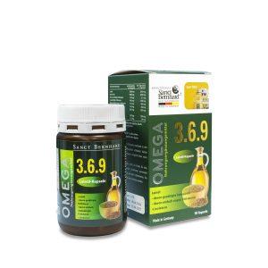 Viên uống Omega 369 hỗ trợ giảm cholesterol trong máu (hộp 90 viên)