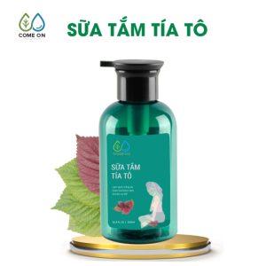 Sữa tắm tía tô COME ON cấp ẩm, dưỡng da, sạch mụn lưng 500ml