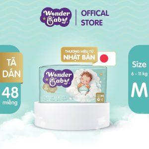 Tã quần WONDER BABY - size M ( 62 miếng)
