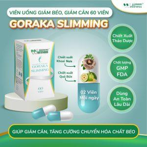 Viên uống hỗ trợ giảm cân Goraka Slimming (60 viên)